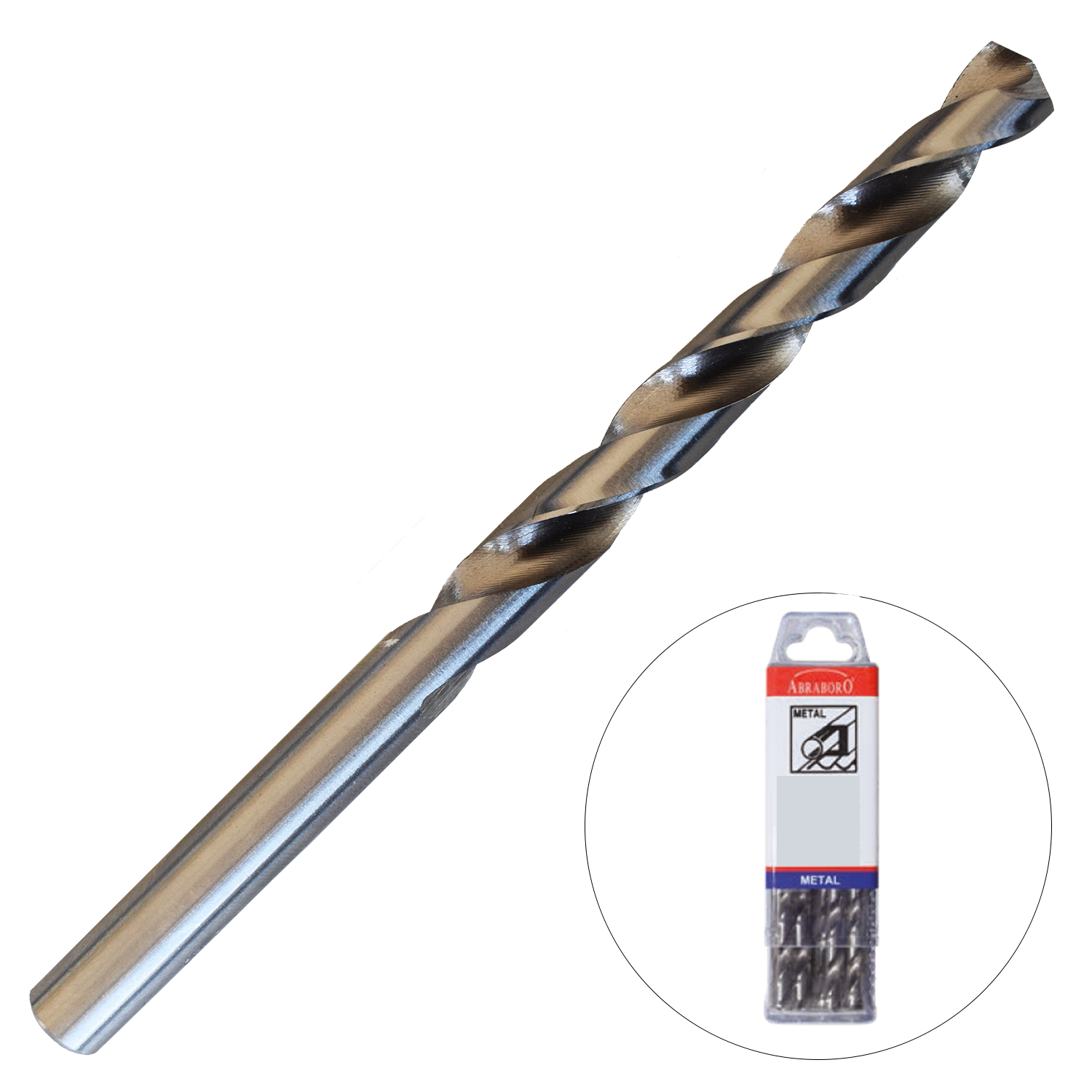 Abraboro 5.4 x 93 / 57 mm HSS-GS fémfúró X-Pack, 10 db/csomag termék fő termékképe