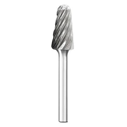 Abraboro 10 x 65/20 mm L alakú keményfém turbómaró inox fogazással termék fő termékképe