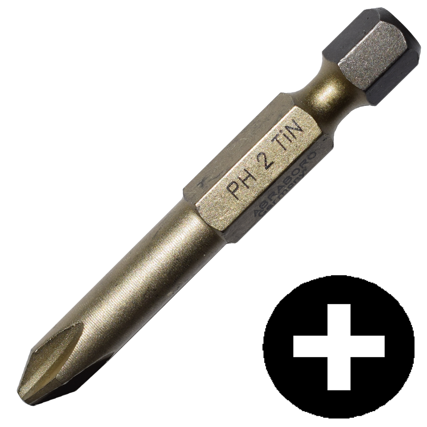 Abraboro PH 1 x 50 mm Phillips SUPRA-TIN bit, 10 db/csomag termék fő termékképe