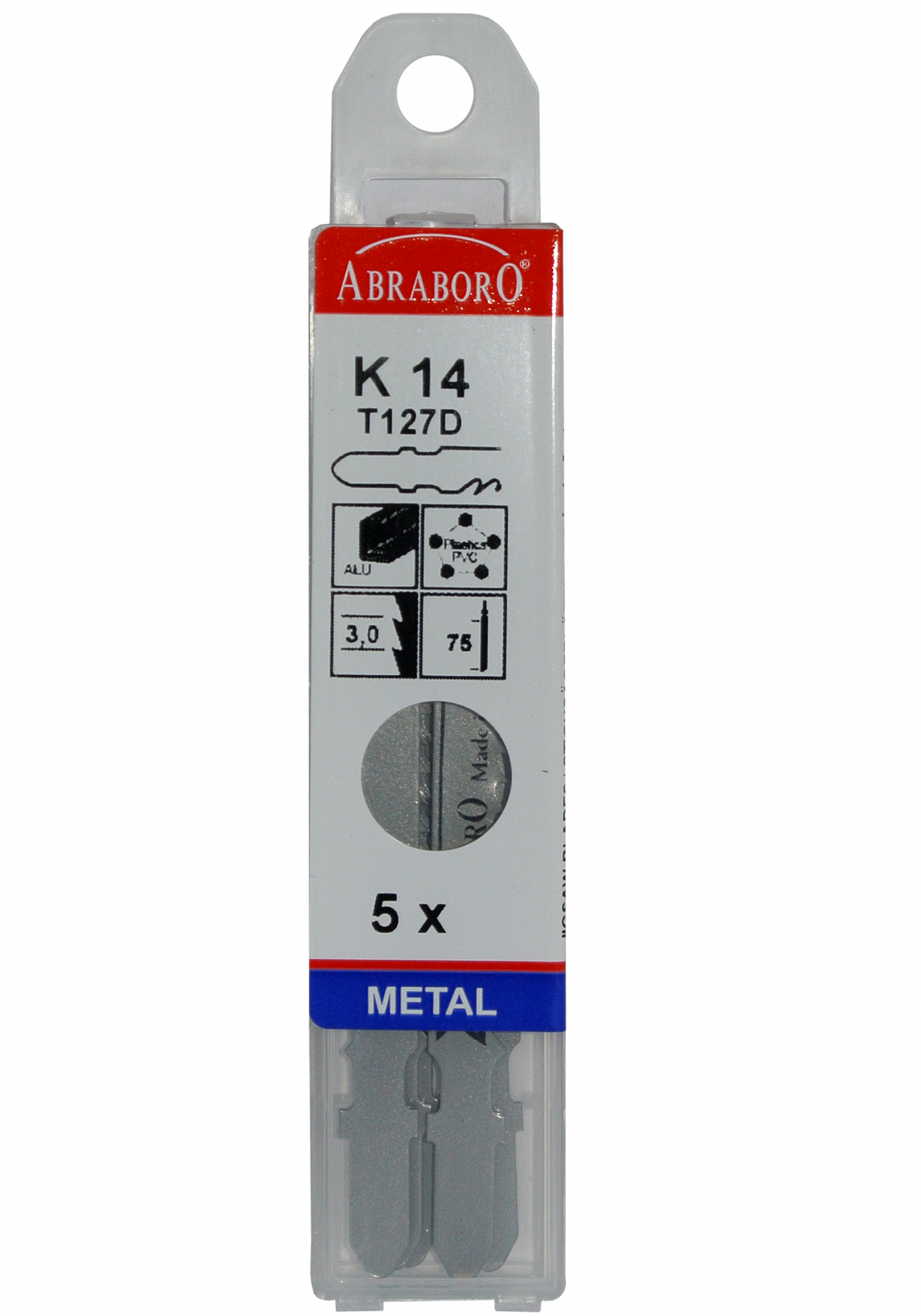 Abraboro HC 101BR (HC 12R) szúrófűrészlap Bosch befogással, 5 db/csomag termék fő termékképe