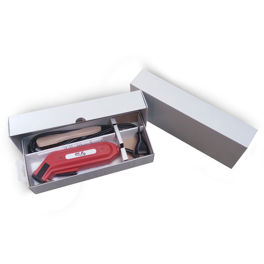 Kézi polisztirolvágó papírdobozban 14cm termék fő termékképe