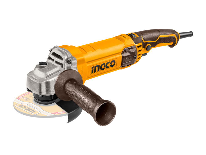 INGCO Sarokcsiszoló 125 mm 1100 W fordulatszám szabályzós termék fő termékképe
