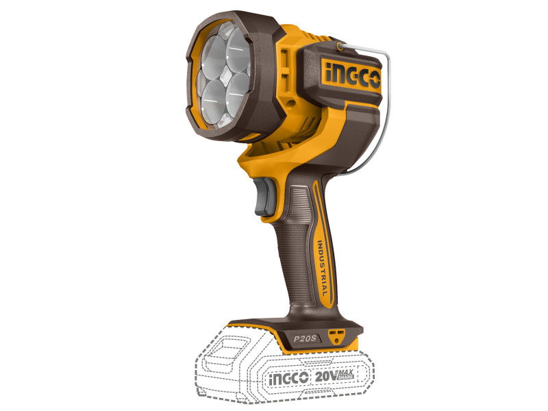 INGCO Akkus LED lámpa 2000 lm 20 V (akku és töltő nélkül) termék fő termékképe