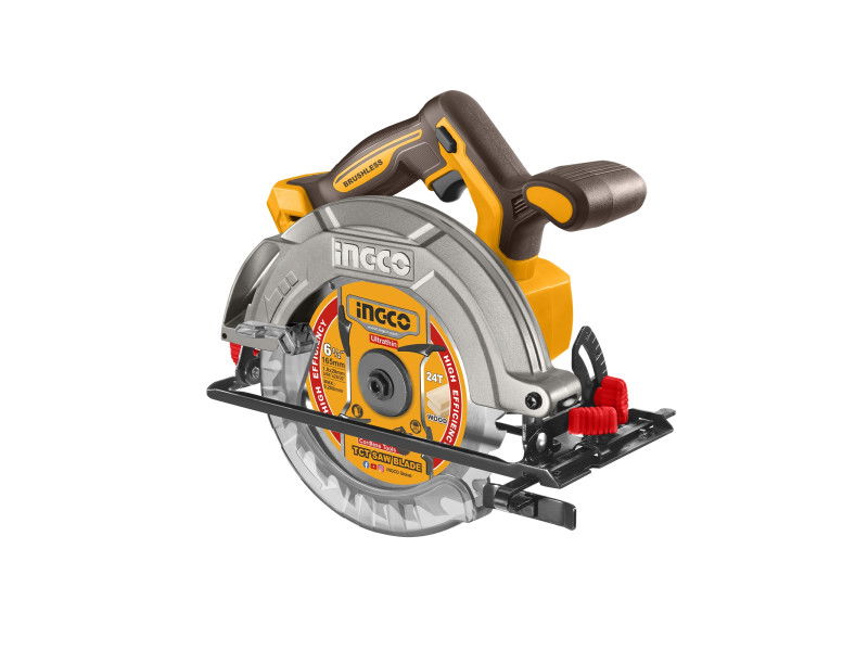 INGCO Akkus körfűrész 165 mm szénkefe nélküli 20 V (akku és töltő nélkül) termék fő termékképe