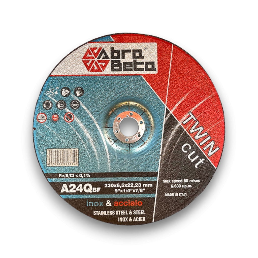 AbraBeta A24Q acél/inox 230x6,5x22,23 termék fő termékképe