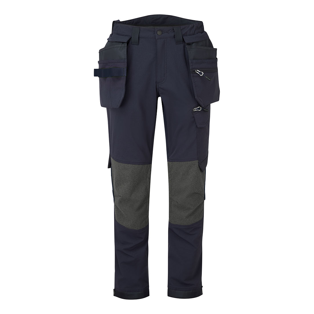 Portwest EV440 - EV4 Stretch Holster nadrág lecipzározható lengőzsebbel, hosszított, tengerészkék termék fő termékképe